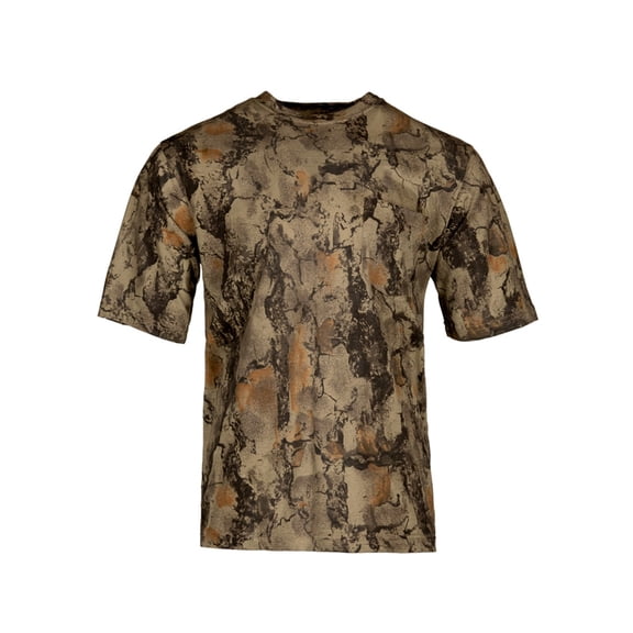 Natural Gear Men's Hunting Short Sleeve Crew Neck Pocket T Shirt Natural Gear Camo XL
