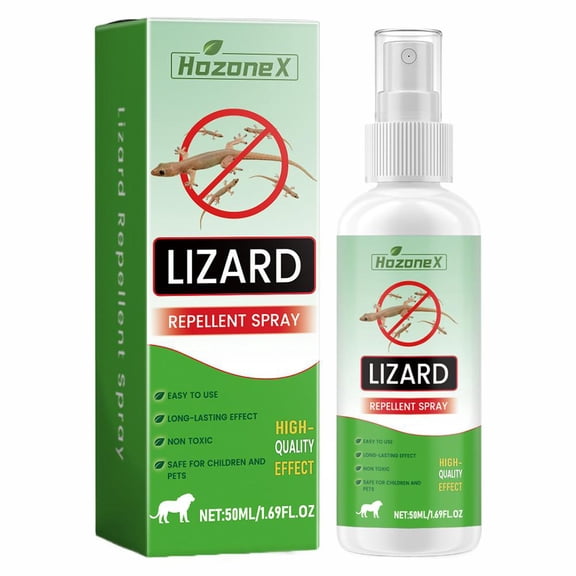Natural Gecko Repellent Spray, Plant Based Lizard Deterrent for Indoor Home Use