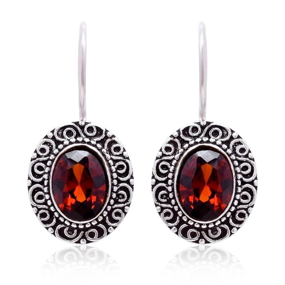 Natural Gemstone Earrings for Women in 925 Sterling Silver Handmade Drop & Dangle Jewelry Birthday or Anniversary Gift