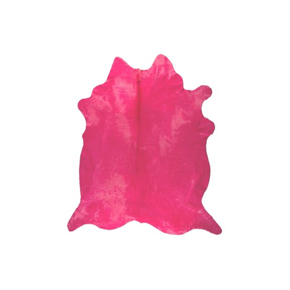 Natural Geneva Cowhide Rug | Soft pink | 5'x7'