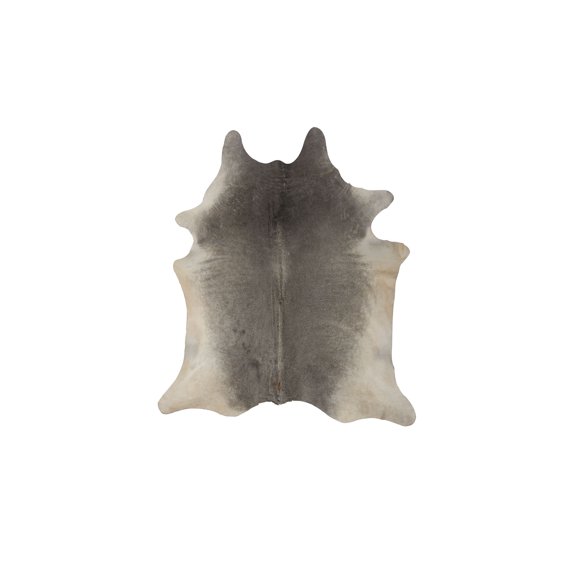 Natural Geneva Cowhide Rug | Grey | 5'x7'
