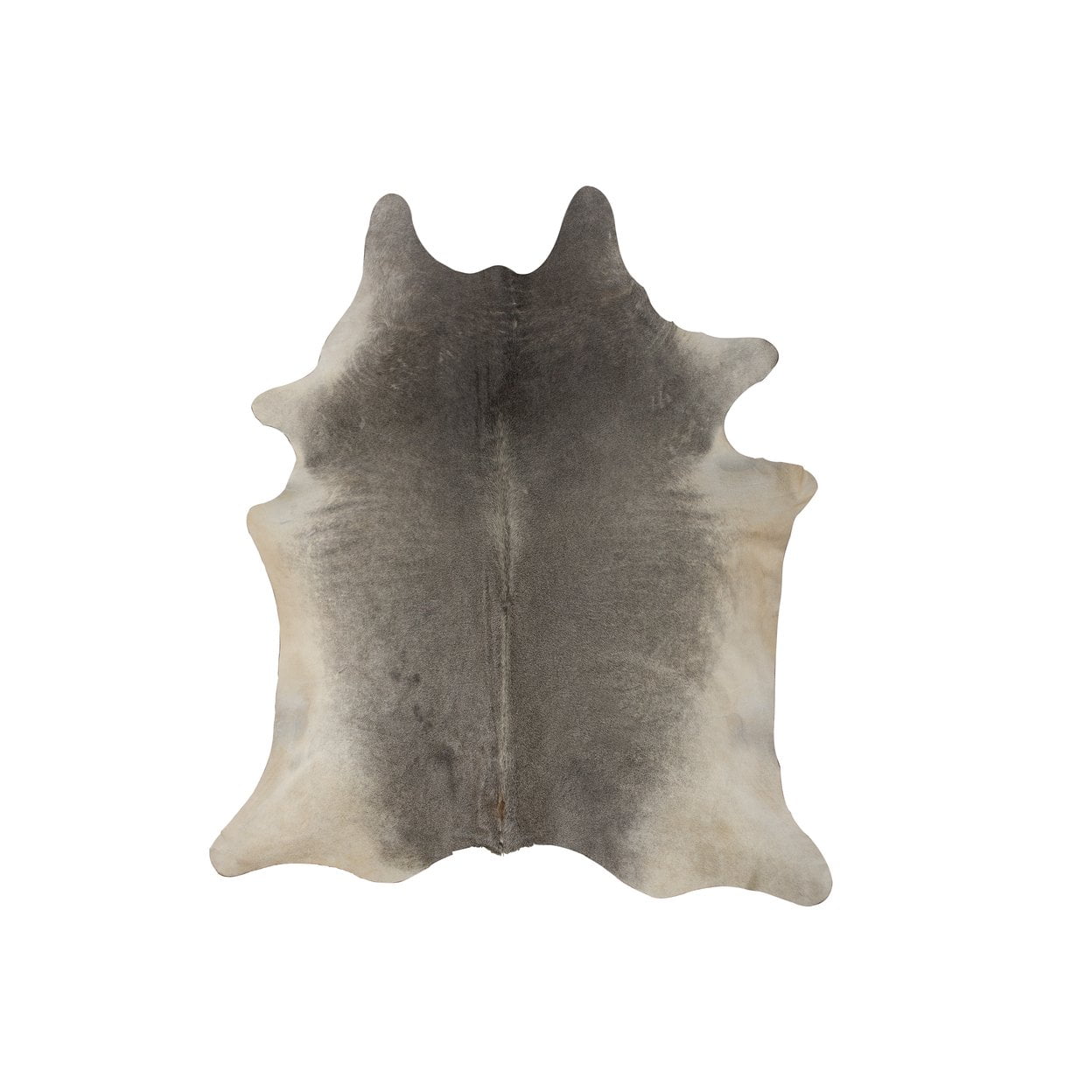 Geneva Gray Handmade Cowhide Area Rug 6' x 7'
