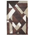 thumbnail image 1 of Natural Geo Jasmine 3'11" x 5'7" Geometric Abstract Chocolate/Brown Area Rug, 1 of 6