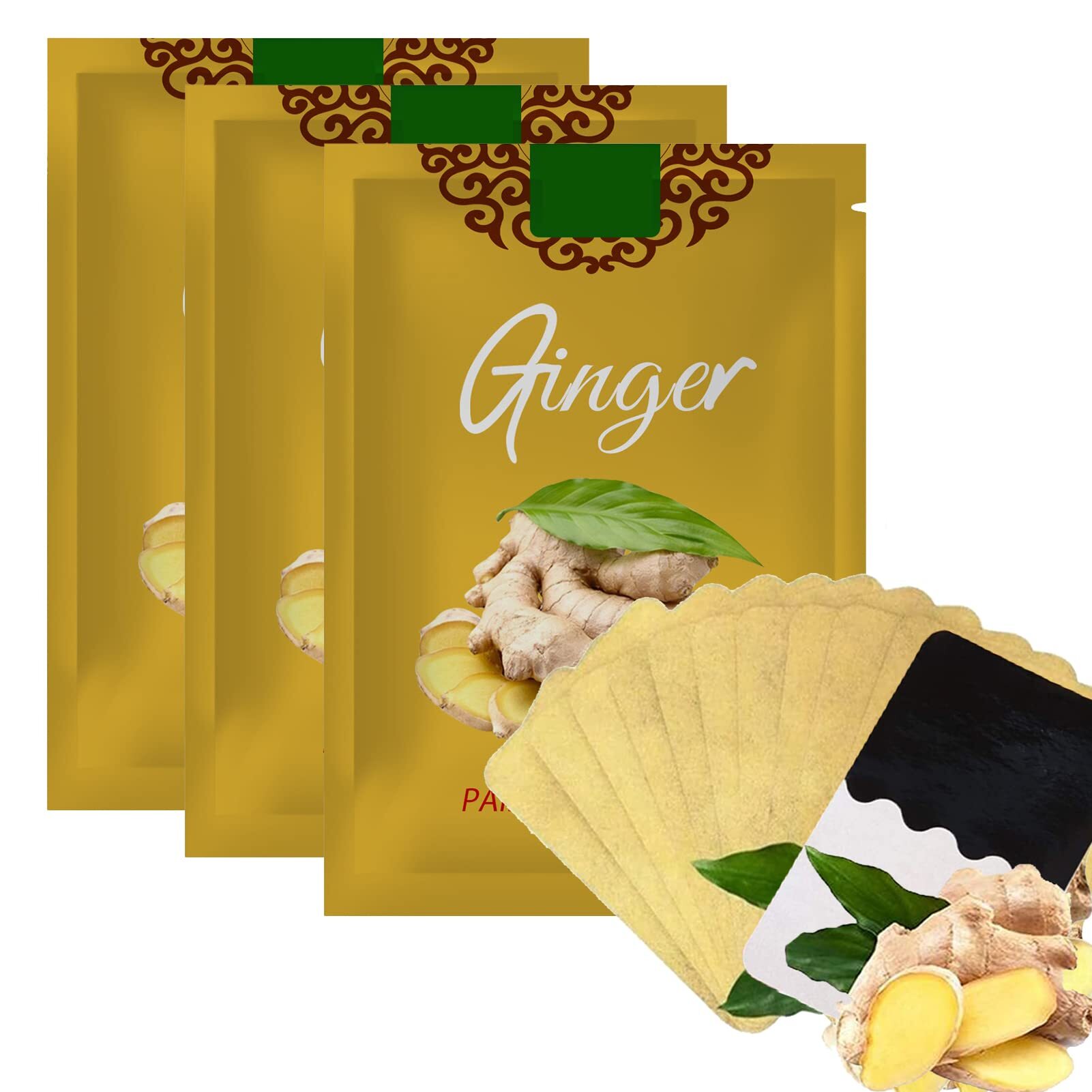 Natural Ginger Body Slimming Patch, Ginger Belly Button Acupoint