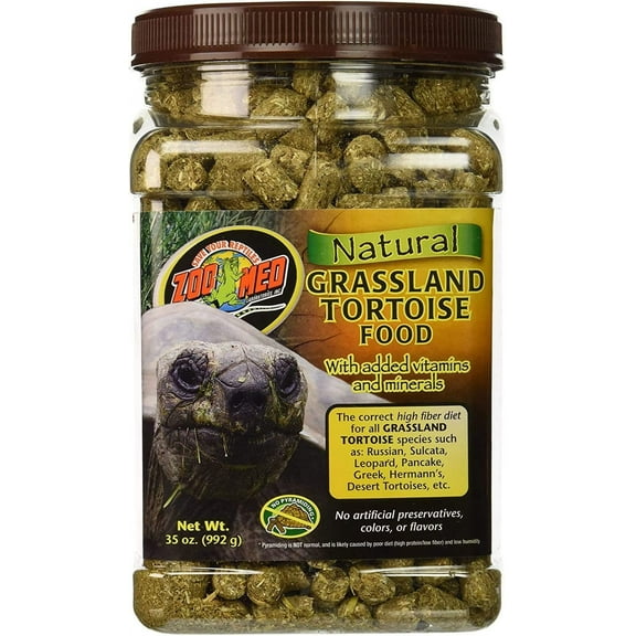 Natural Grassland Tortoise Food [Set of 2] Size: 35 Oz.