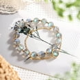 thumbnail image 1 of Natural Gray Moonstone Labradorite Crystal Bracelet For Women, 1 of 2