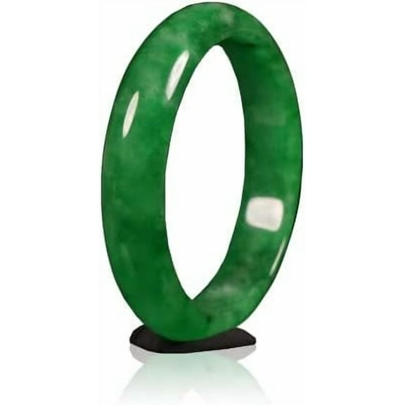 Natural Green Jade Bangle, Jewelry, Accessories, Brings Good Luck, Prosperity, Good Fortune and Good Energy