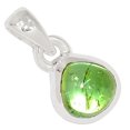 thumbnail image 1 of Natural Green Tourmaline 925 Sterling Silver Pendant Jewelry ALLP-25132, 1 of 1