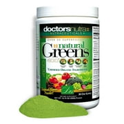 Natural Greens Powder Drink Super Food with Certified Organic Ingredients. 50+ Gluten Free Vegetarian Plant-Based Superfoods + Probiotics, Digestive Enzymes Great Tropical Flavor, 30 servings