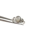 thumbnail image 1 of Natural Grey Moonstone Ring, Grey Moonstone Gemstone Ring, June Birthstone, Tiny Bohemian Ring, 925 Sterling Silver, Designer Womens Ring, Christmas Thanksgiving, Handmade Statement Jewelry, 1 of 8