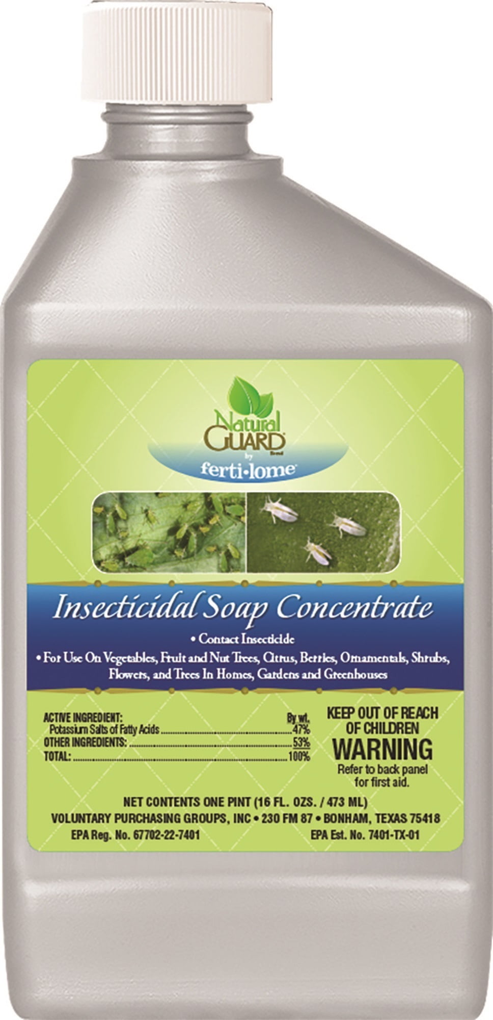Natural Guard Insecticidal Soap, Concentrate 16 Ounces - Walmart ...