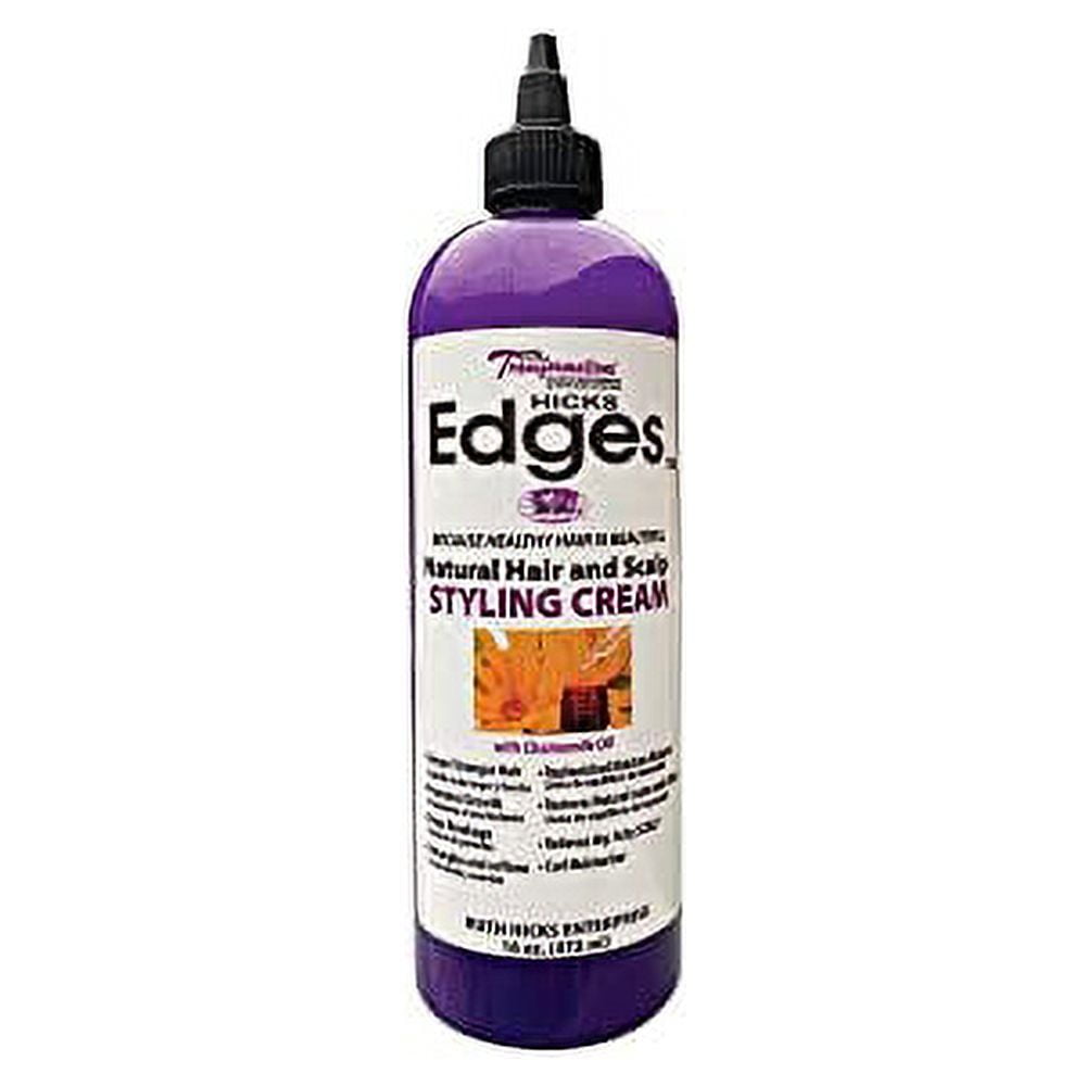 Natural Hair And Scalp Styling Cream By Hicks HE10800 16oz Hair Styling