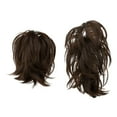 thumbnail image 1 of Natural Hair & Extensions Messy Bun Hair Piece with Bendable Metal Wire 8 Inch Clip for Women Secure Clip-In Ponytail Extension Human Hair Bun Accessory for Everyday Style, 1 of 5