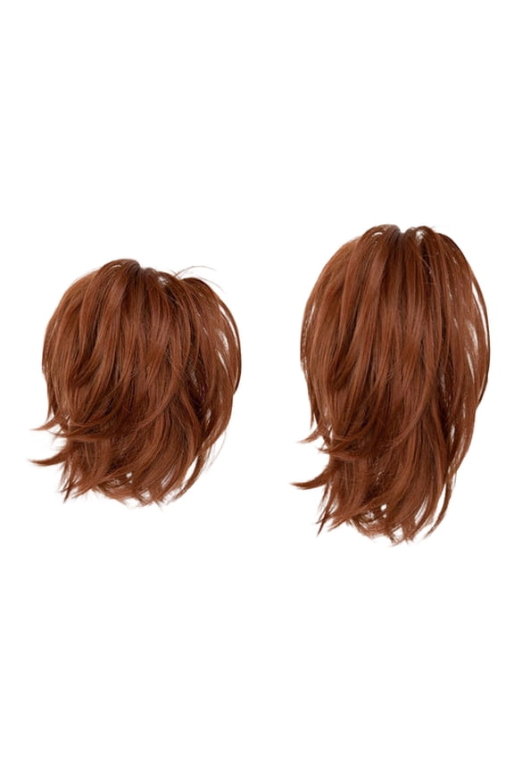 Natural Hair & Extensions Messy Bun Hair Piece With Bendable Wire Clip For Women – 8 Inch Clip-In Ponytail Extension For Natural And Easy Styling