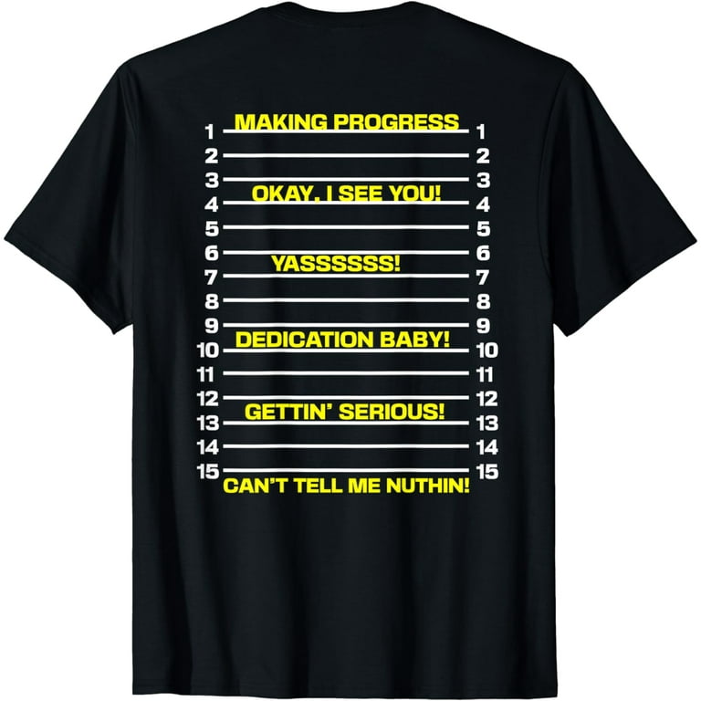 Hair Length Chart T-Shirt Hair Length Chart T-Shirt