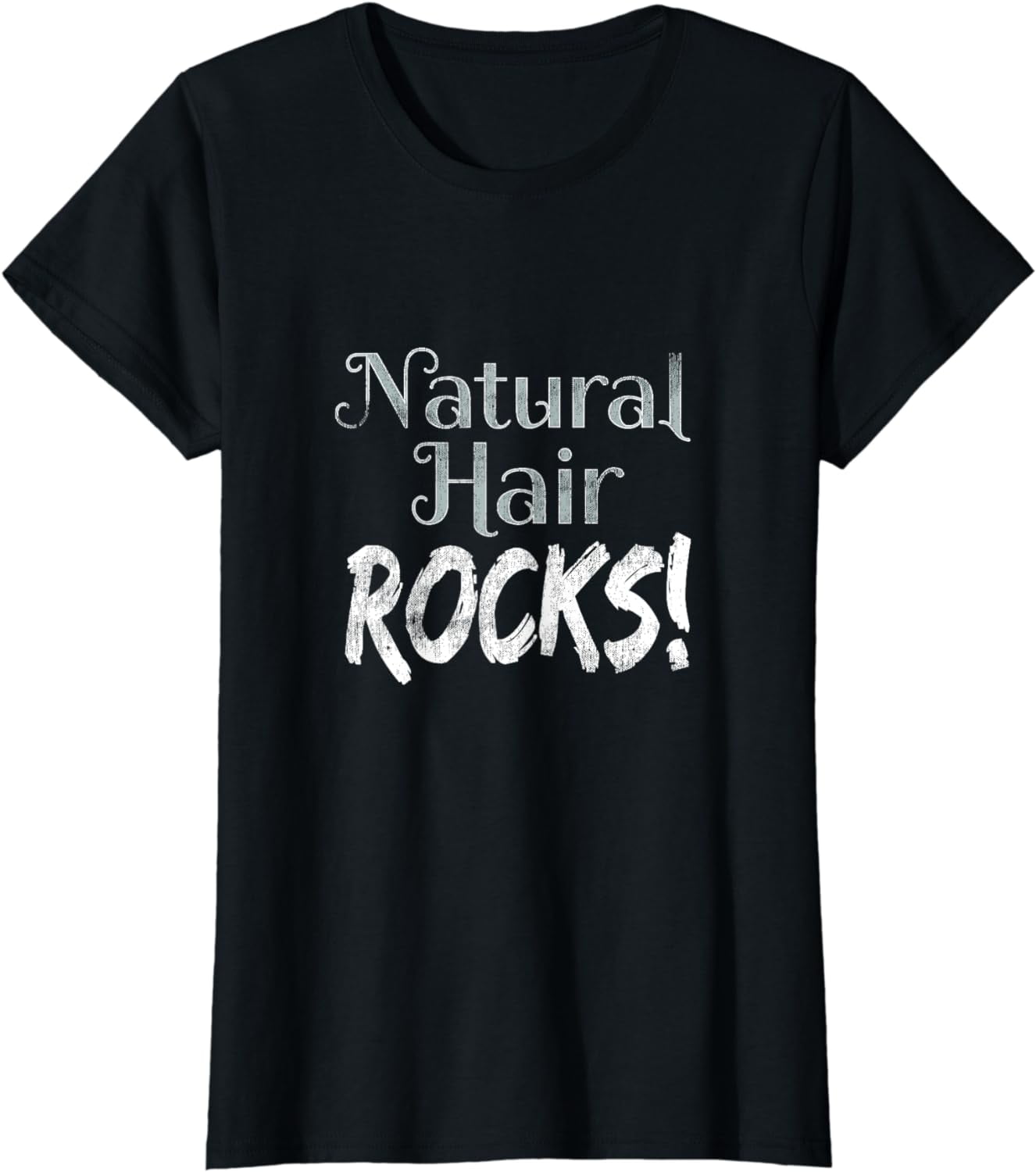 Natural Hair Shirts Natural Rocks Womens Novelty
