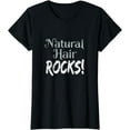 thumbnail image 1 of Natural Hair Shirts Natural Rocks Womens Novelty, 1 of 3