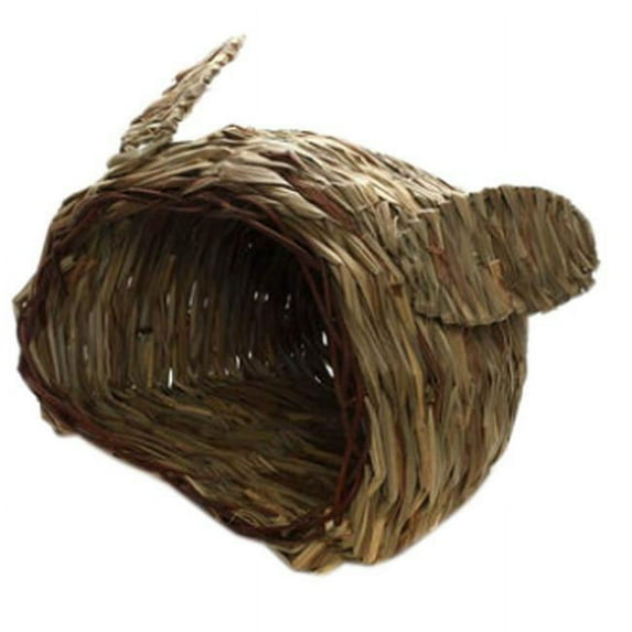 Natural Hand Made Outdoor Rabbit Hutch Straw Mattress