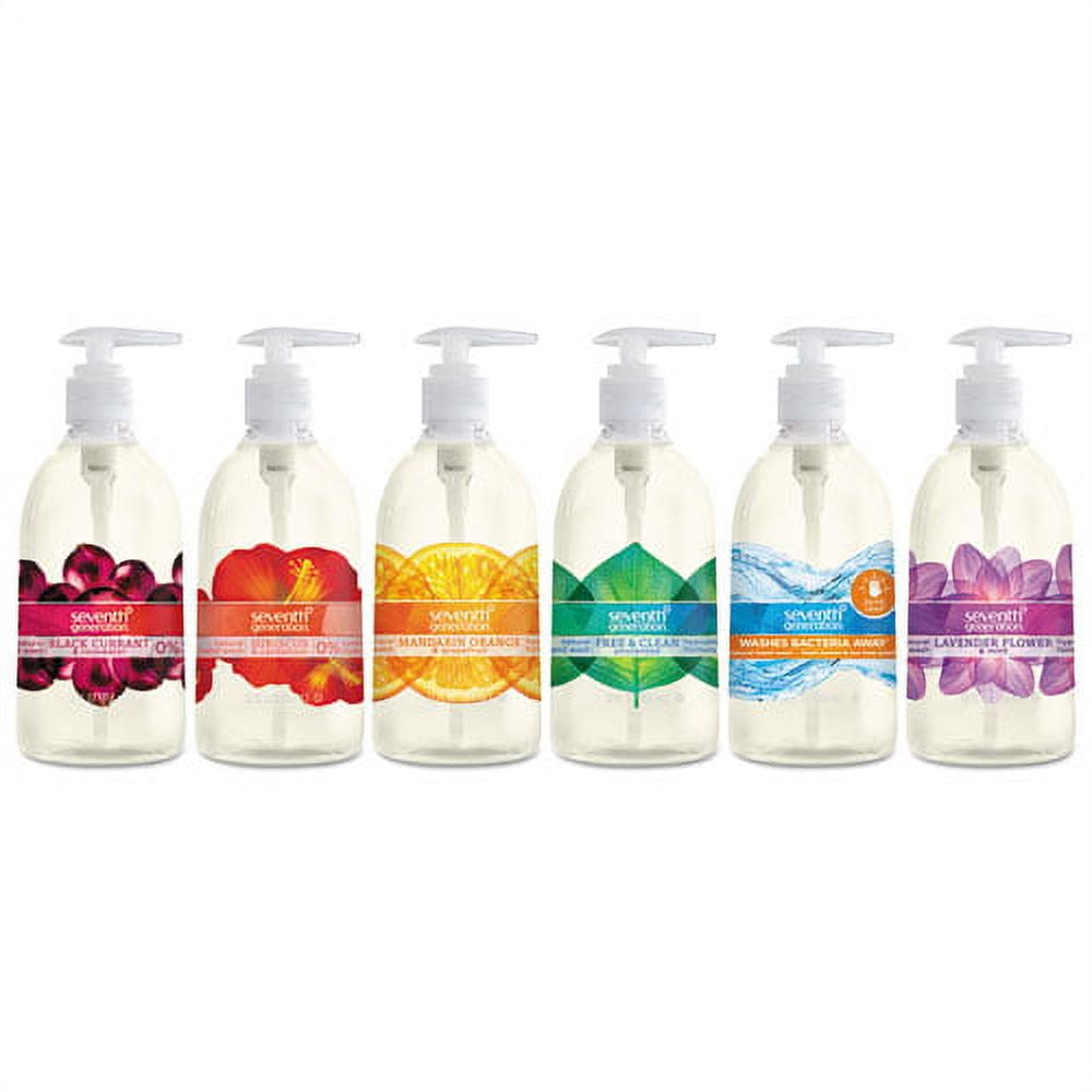 Natural Hand Wash, Purely Clean, Fresh Lemon And Tea Tree, 12 Oz Pump