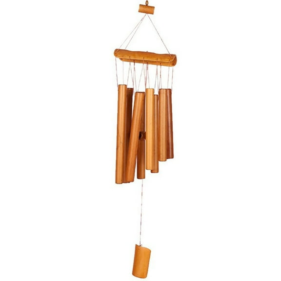 Natural Handmade Bamboo Wind Chimes For Balcony Garden Decor Beautiful Sound!