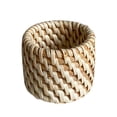 thumbnail image 1 of Natural Handwoven Rattan Napkin Rings Mixed Style Wicker Serviette Rings Woven Napkin Buckles For Dinner Party Wedding Table Decoration, 1 of 6