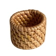 thumbnail image 1 of Natural Handwoven Rattan Napkin Rings Mixed Style Wicker Serviette Rings Woven Napkin Buckles For Dinner Party Wedding Table Decoration, 1 of 6