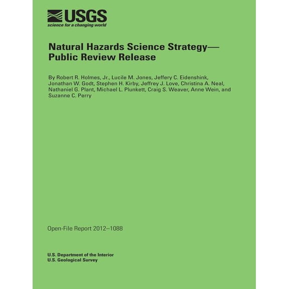 Natural Hazards Science Strategy- Public Review Release