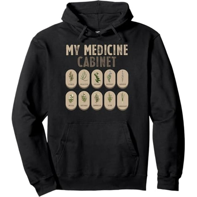 Natural Healing Plants Medicinal Herbs Herb Doctors Pullover Hoodie