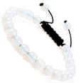thumbnail image 1 of Natural Healing Power Gemstone Crystal Beads Unisex Adjustable Macrame Bracelets 8mmStyle3, 1 of 1