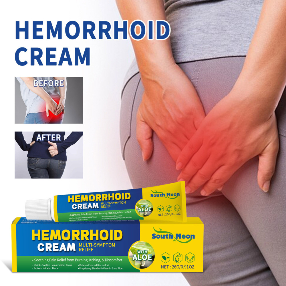 Natural Herbal Hemorrhoid Cream Mild And NonIrritating Hemorrhoid