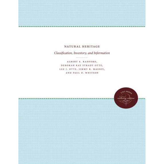 Kay Classification Pre-Owned Natural Heritage : Classification, Inventory, and Information ...