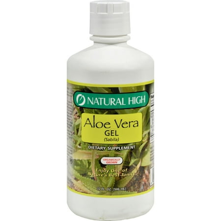 Natural High Aloe Vera Gel - Case of 12 - 32 oz