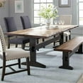 thumbnail image 1 of Natural Honey Live Edge Dining Table, 1 of 1