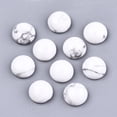 thumbnail image 1 of Natural Howlite Cabochons Half Round/Dome 8x3~4mm diy, 1 of 3