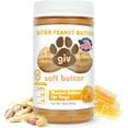 thumbnail image 1 of giv soft butter All Natural Human Grade Peanut Butter for Dogs, Training Treats for Lick Mat, 12 oz, 1 of 8