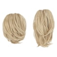 thumbnail image 1 of Natural Hair Extensions Messy Bun Clip with Bendable Wire for Women - 8 Inch Ponytail Piece for Stylish Hairdos and Daily Wear, 1 of 8