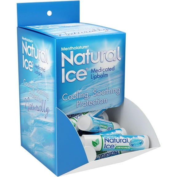 Natural Ice Lip Balm Original SPF 15 1 Each ( Packs of 48), 0.16 Ounce (Pack of 48)