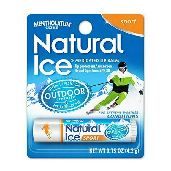 Natural Ice Sport, 0.16 ounce Tubes (Pack of 4)