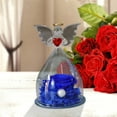 thumbnail image 1 of Natural Immortal Flowers - Everlasting Rose Gift Box, Real Preserved Flowers for Romantic Gestures, Anniversaries, and Special Occasions - Handcrafted, Eco-Friendly, No Maintenance Needed Dark Blue, 1 of 5