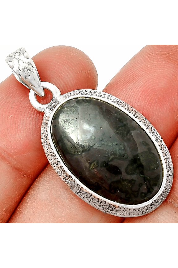 Natural Indigo Gabbro 925 Sterling Silver Pendant Jewelry P-1538 SDP131704