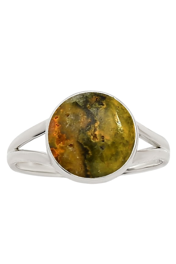 Natural Indonesian Bumble Bee 925 Sterling Silver Ring s.10 Jewelry R-1002 SDR251611