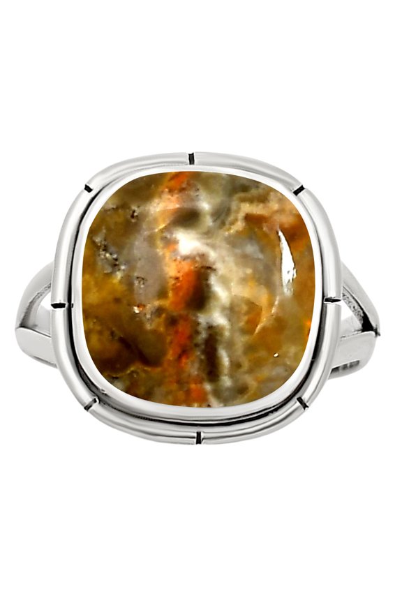 Natural Indonesian Bumble Bee 925 Sterling Silver Ring s.7 Jewelry R-1012 SDR251383