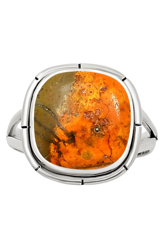 Natural Indonesian Bumble Bee 925 Sterling Silver Ring s.8 Jewelry R-1012 SDR251382