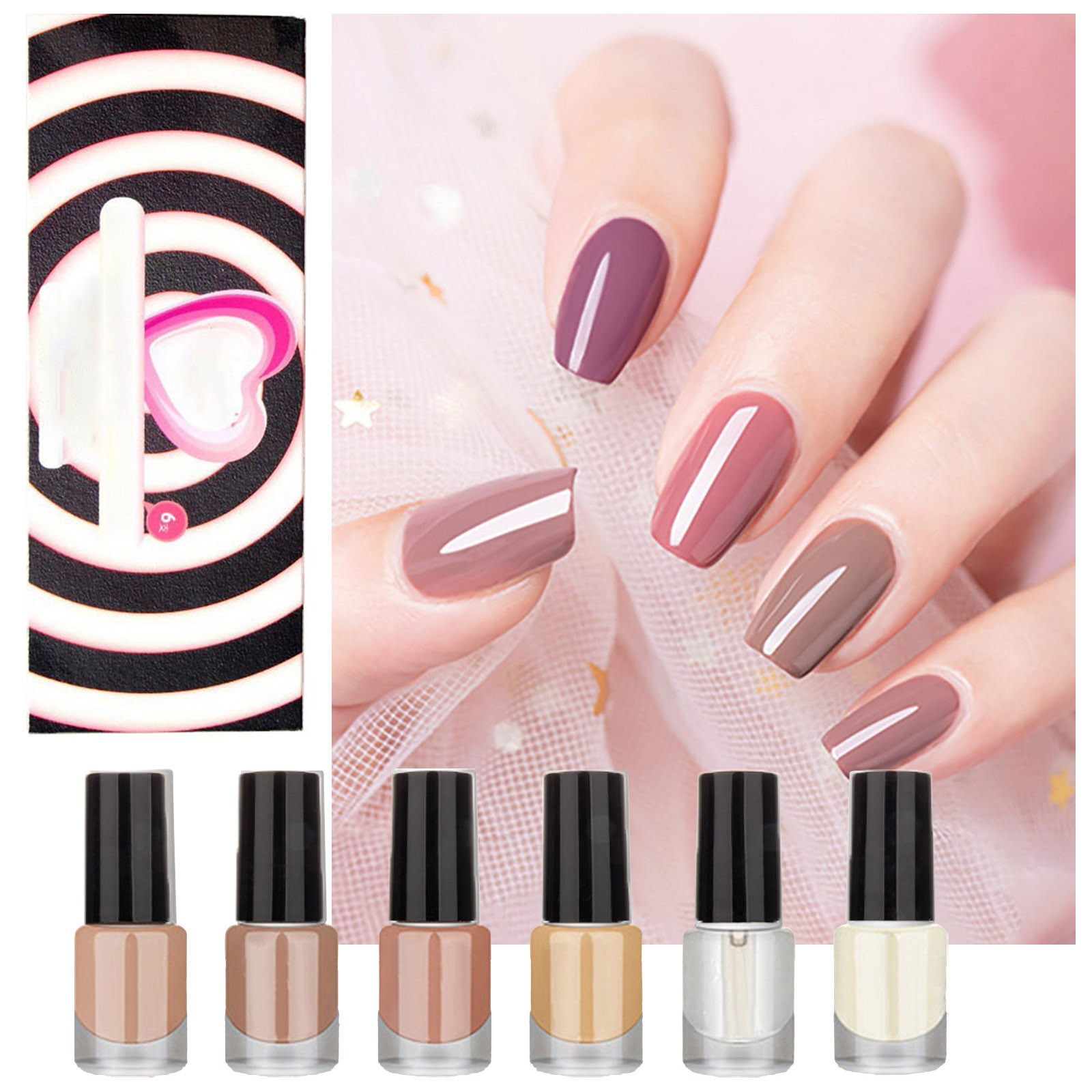 Natural Ingredient Nail Polish Autumn And Winter Color Gradients Need ...