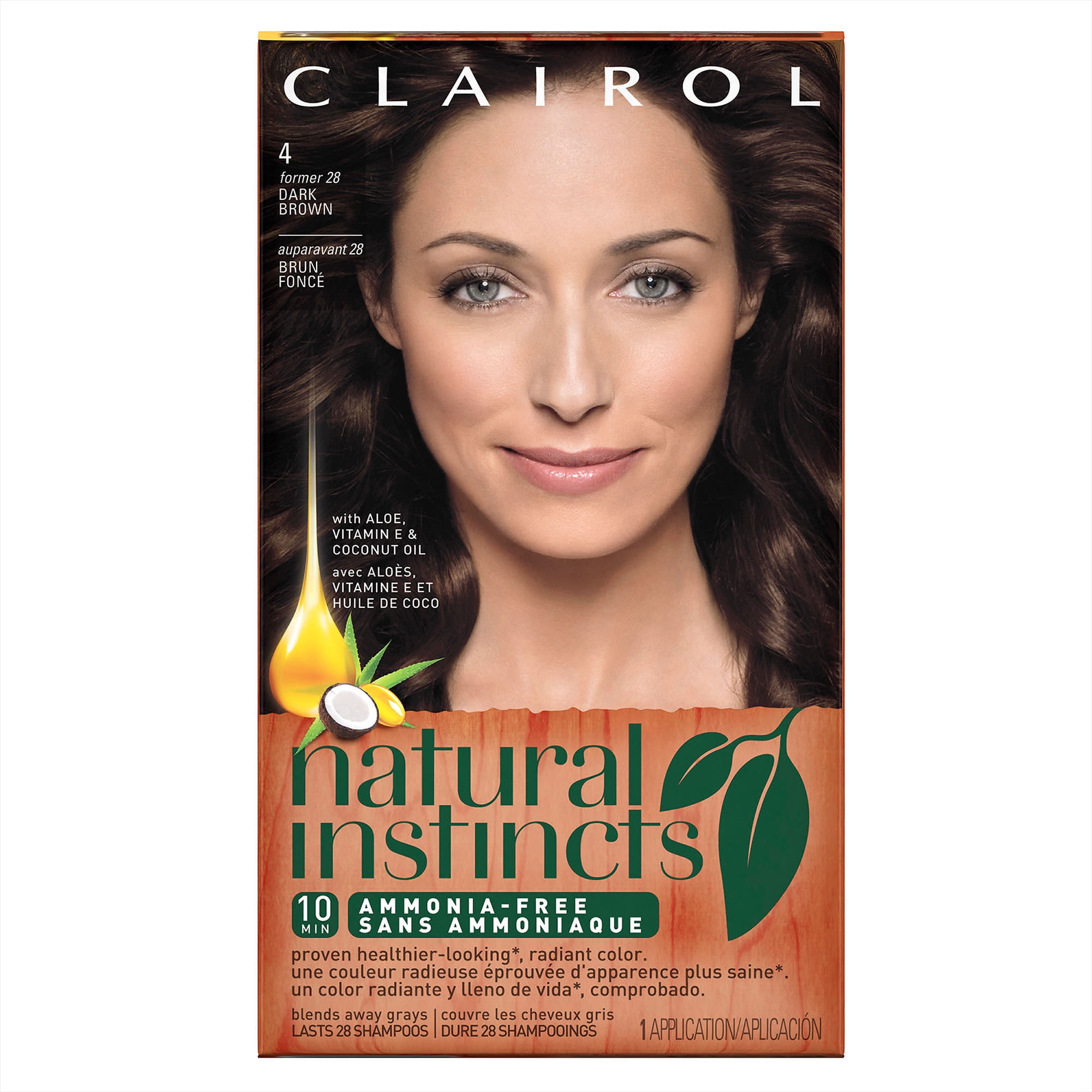 Clairol Natural Instincts Semi-Permanent Hair Color, Light Cool