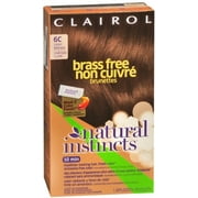 Natural Instincts Brass Free Brunettes Non-Permanent Color - 6C Light Brown 1 Each