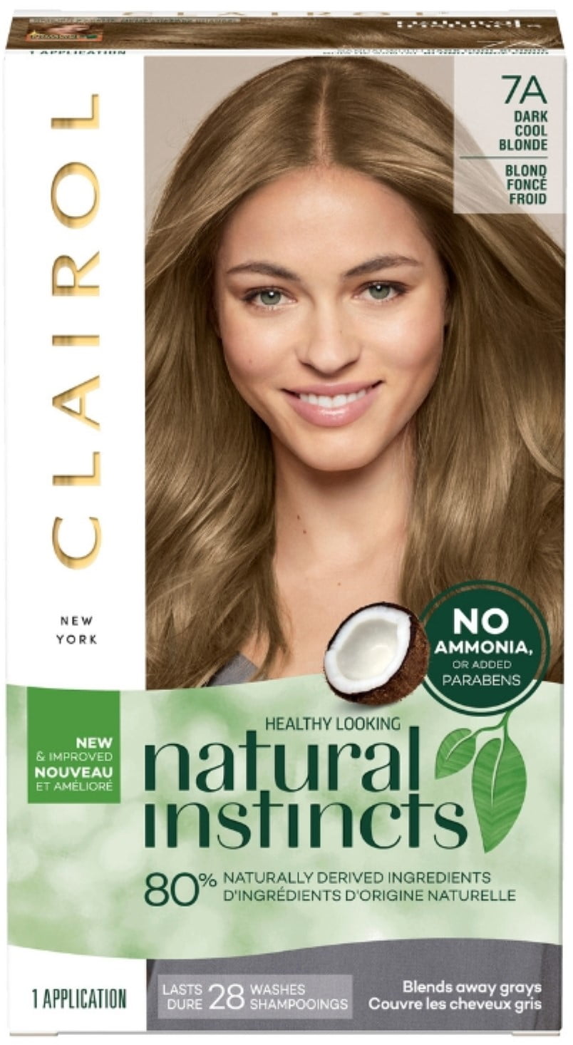 Natural Instincts Hair Color, [7A] Dark Cool Blonde 1 ea (Pack of 2)