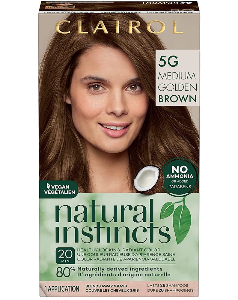 Natural Instincts Non-Permanent Haircolor 5G Medium Golden Brown ...