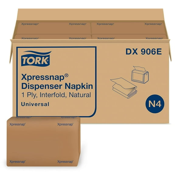 Natural Interfold Dispenser Napkins 1-Ply 13 in x 8.5 in Refill
