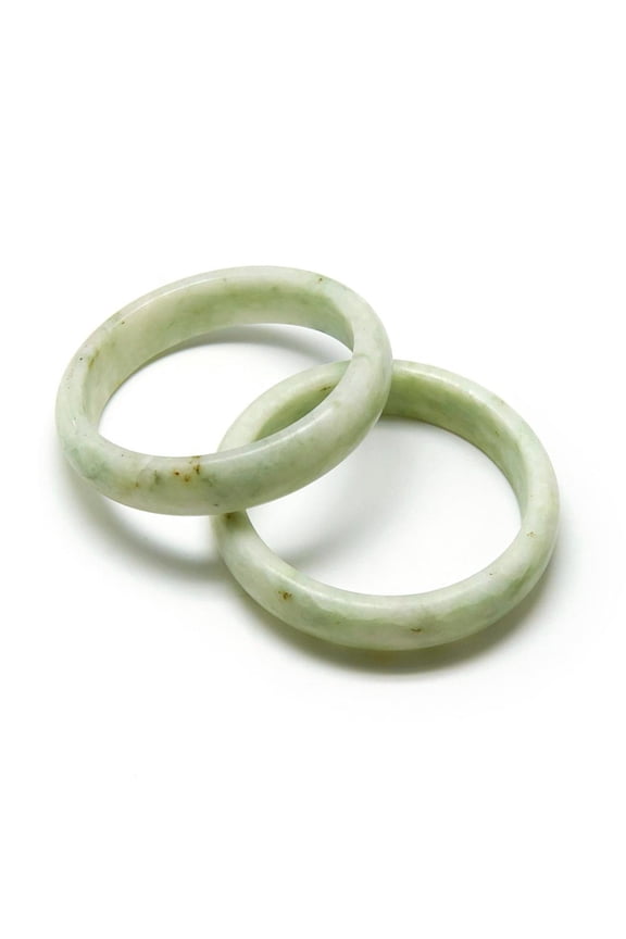 Natural Jade Bangles 2-1/4 inch~2-1/2 inch(58~62mm)